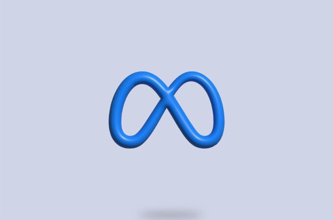 an image of an infinite sign on a blue background