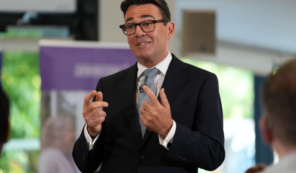 Politics Home Article | Social Care In England As Unfair As US Healthcare, Says Burnham