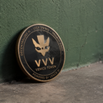 Venice Token VVV coin featuring decentralised AI and privacy branding.