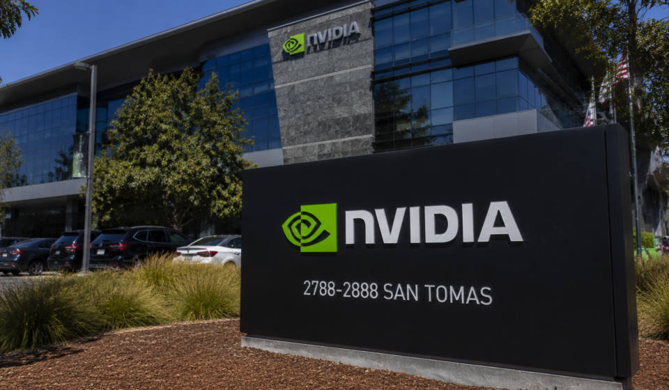 Nvidia Corporation Headquarters Entrance