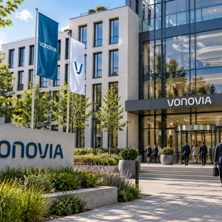 Vonovia share price slowly forms a risky inverted C&H pattern as risks rise